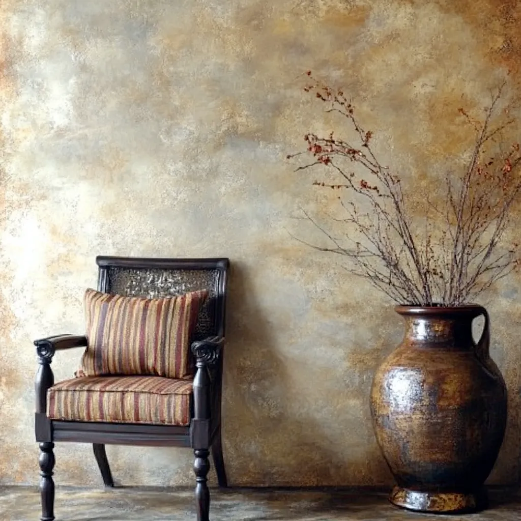 Faux Wood Grain Finish